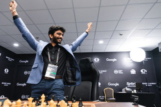 Gukesh D, the new World Chess Champion