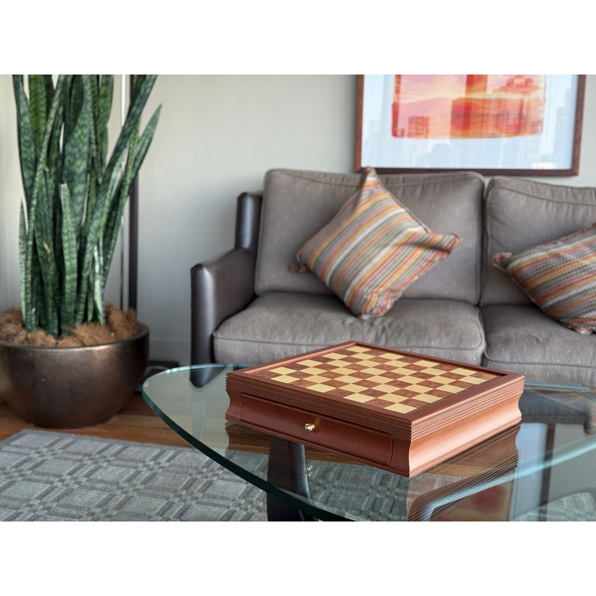 Ex-Display Regal Drawer Chess Board - lifestyle