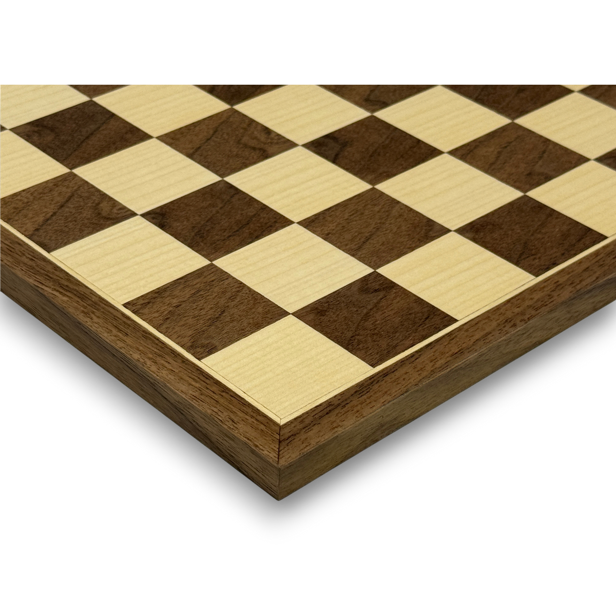 Walnut Chessboard - detail