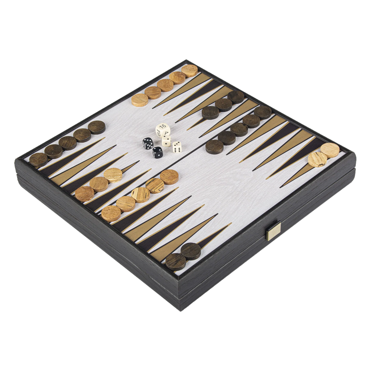 5-in-1 Classic Noir Game Collection Standard - Backgammon