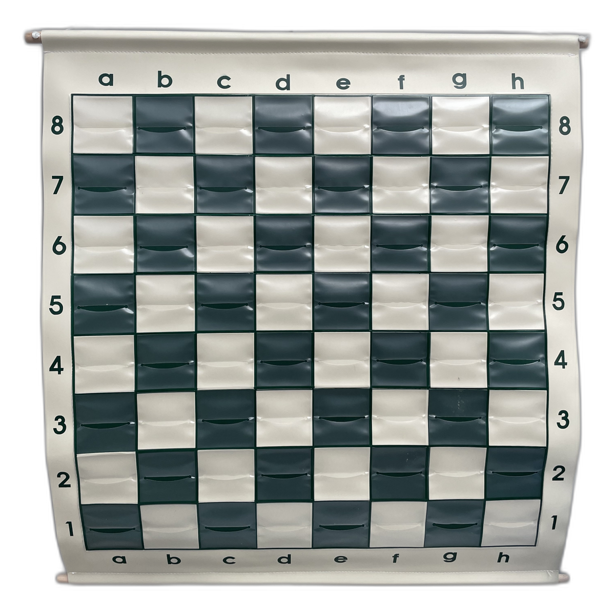 Chess Demo Board 90cm with Slotted pouches board