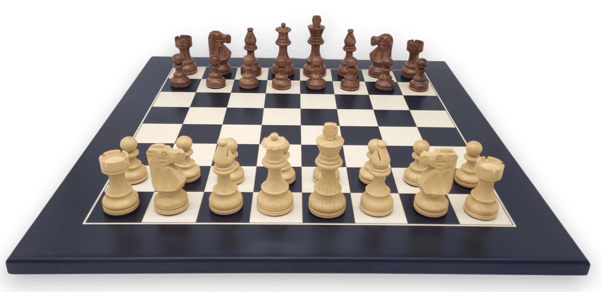 Milano Notte Chess Set – Black & Erable Wooden Chess Set