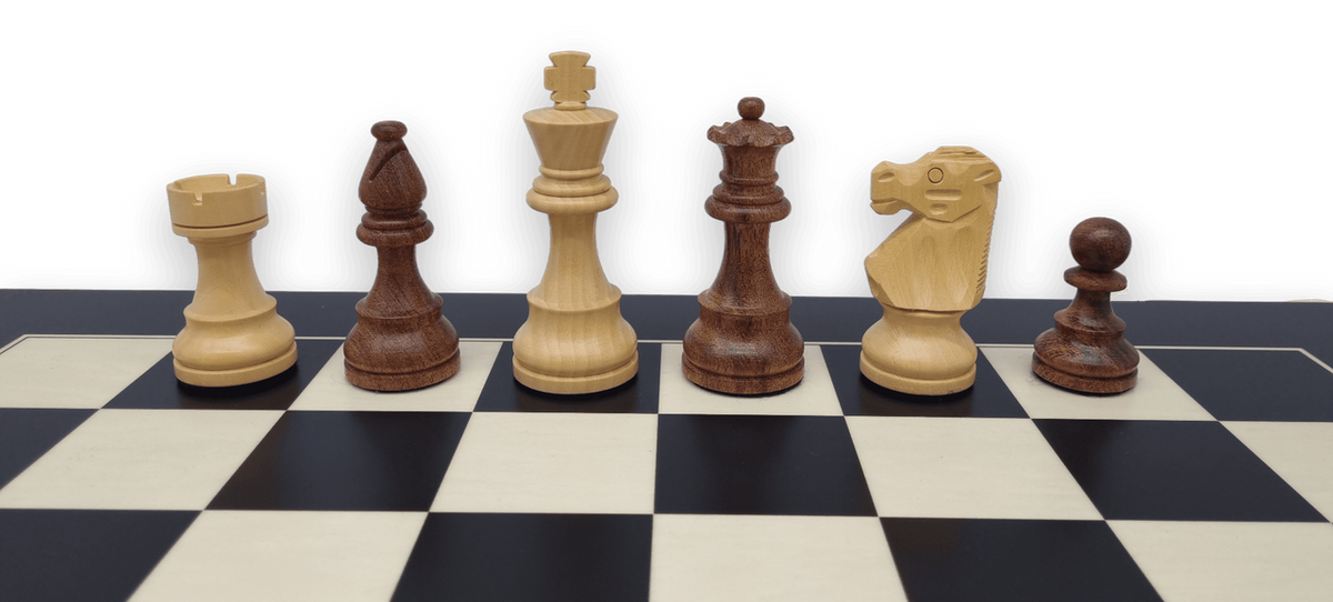 Milano Notte Chess Pieces