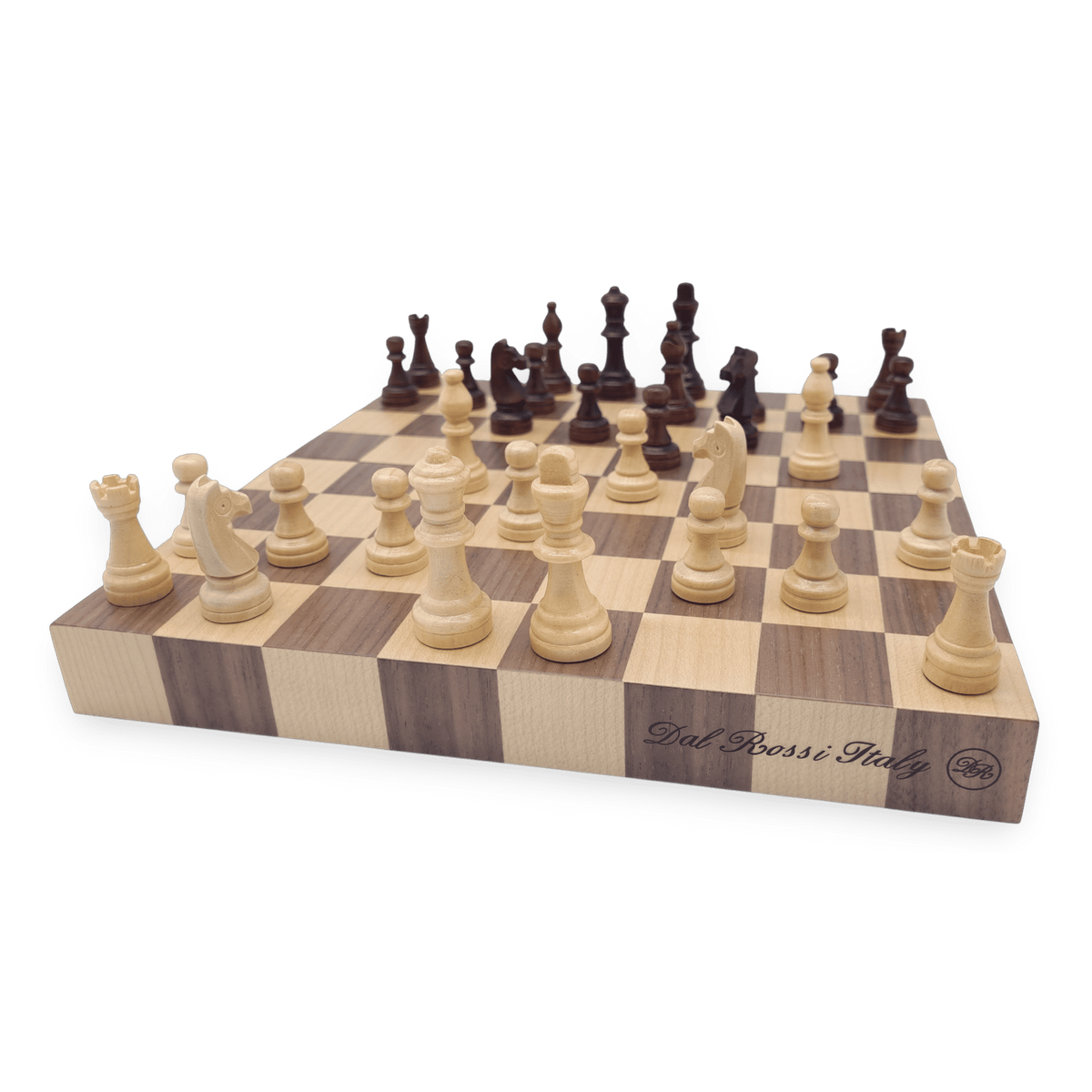 Dal Rossi Magnetic Travel Chess Set – Folding Wooden Set
