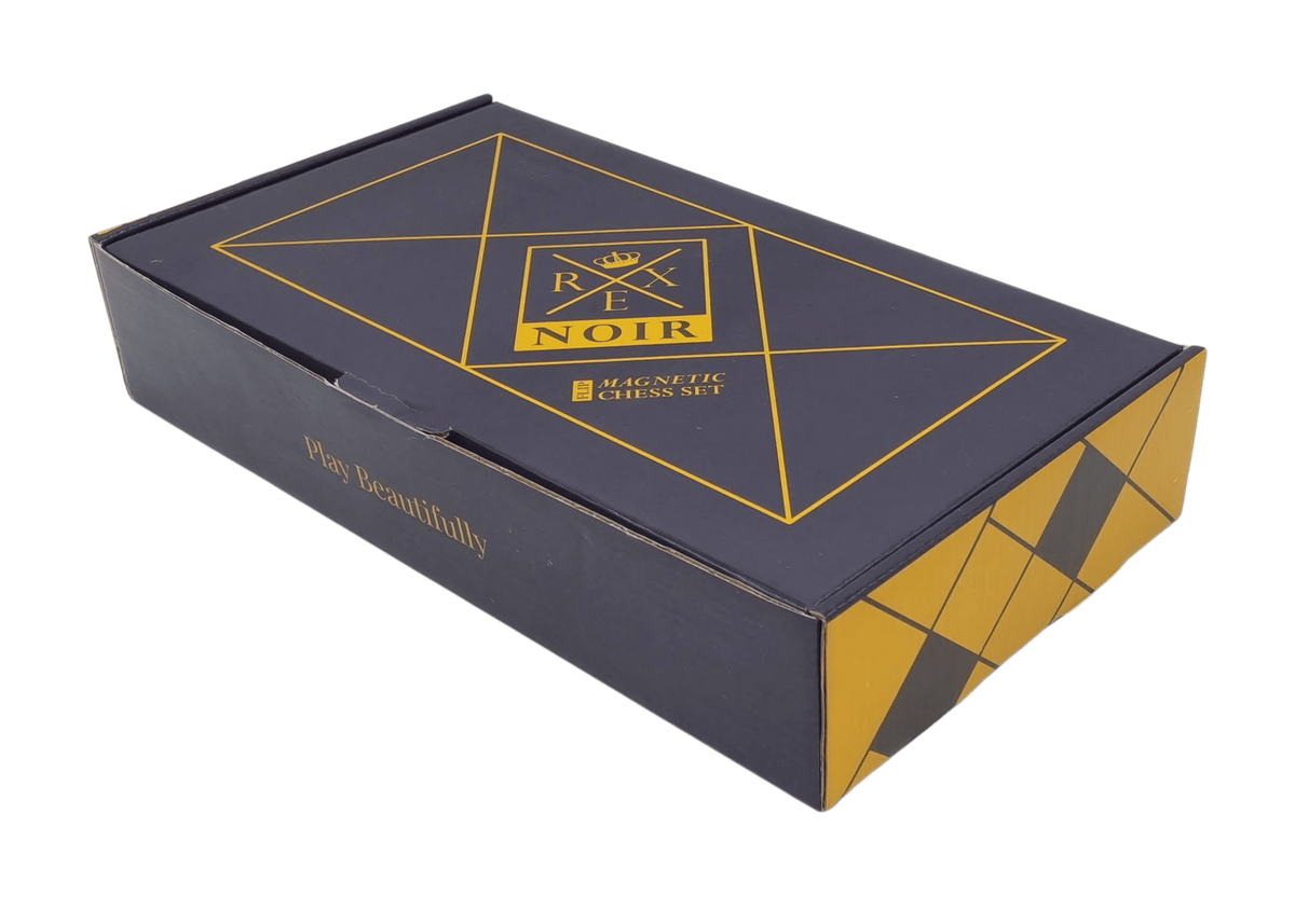 Rex Noir 30cm Flip Magnetic Chess Set (FLI-S-30) box