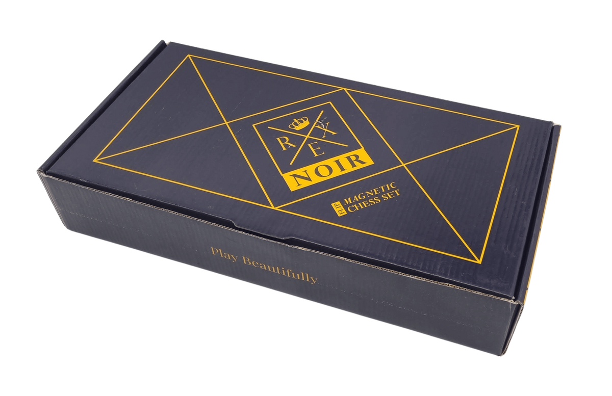 Rex Noir 36cm / 14" Flip Magnetic Travel Chess Set (FLI-S-36) box