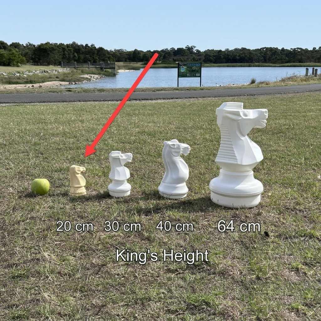 2-in-1 Mini Garden Chess & Checkers Set