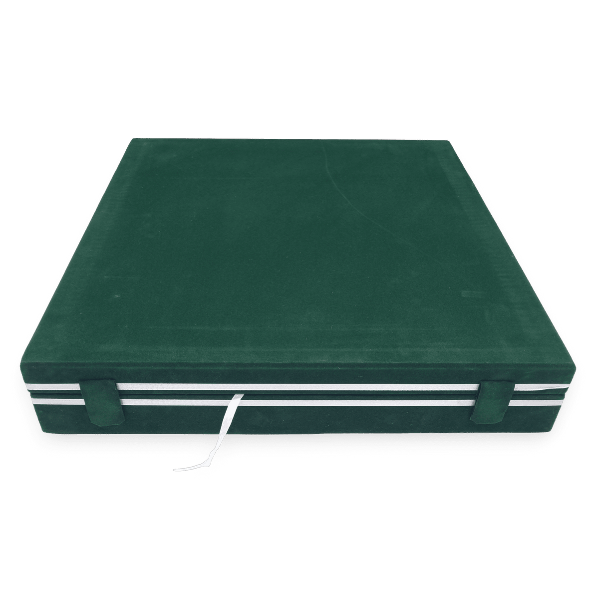 Green Onyx and Black Marble Chess Set Green Case