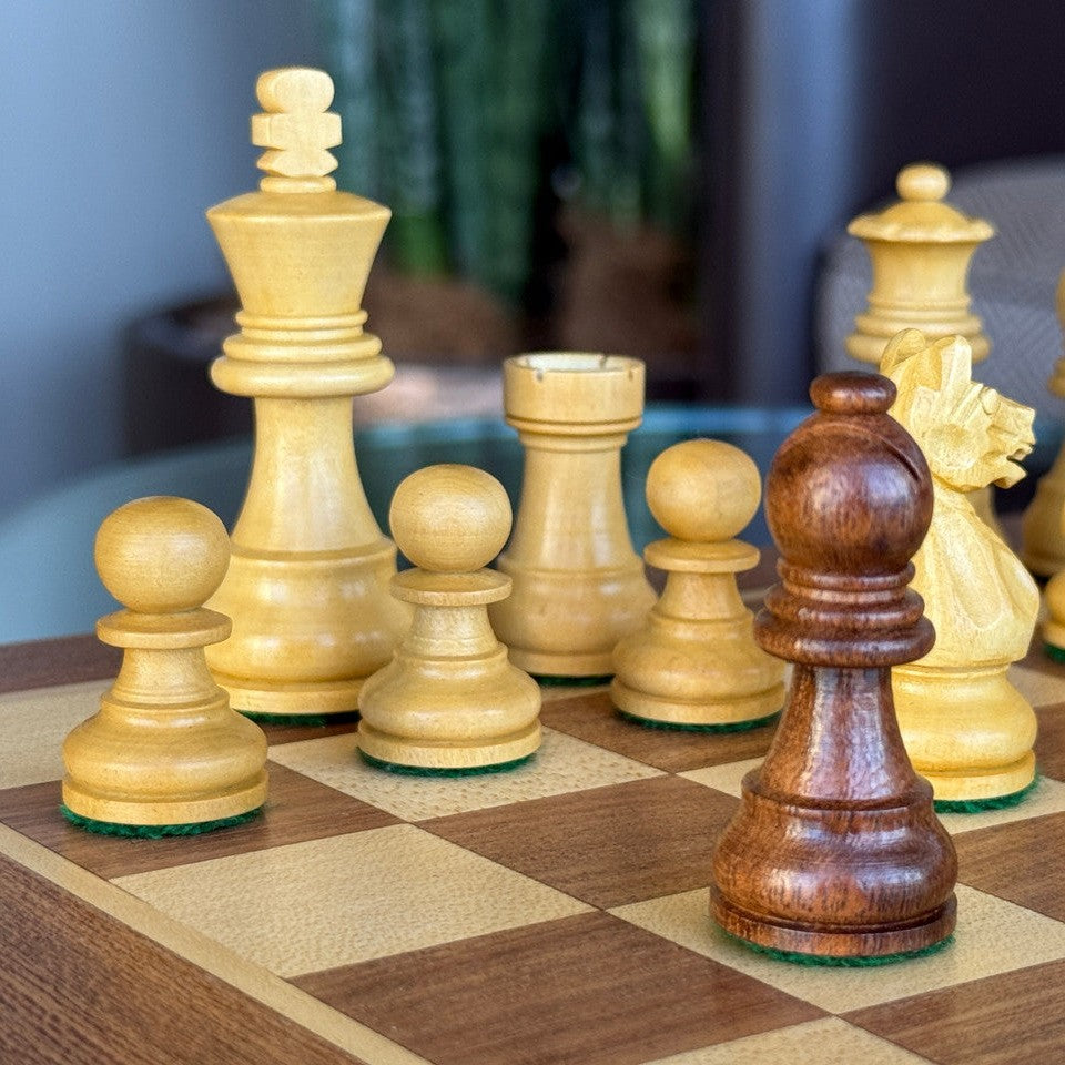Paris Coffee Table Chess Set - Lifestyle Detail
