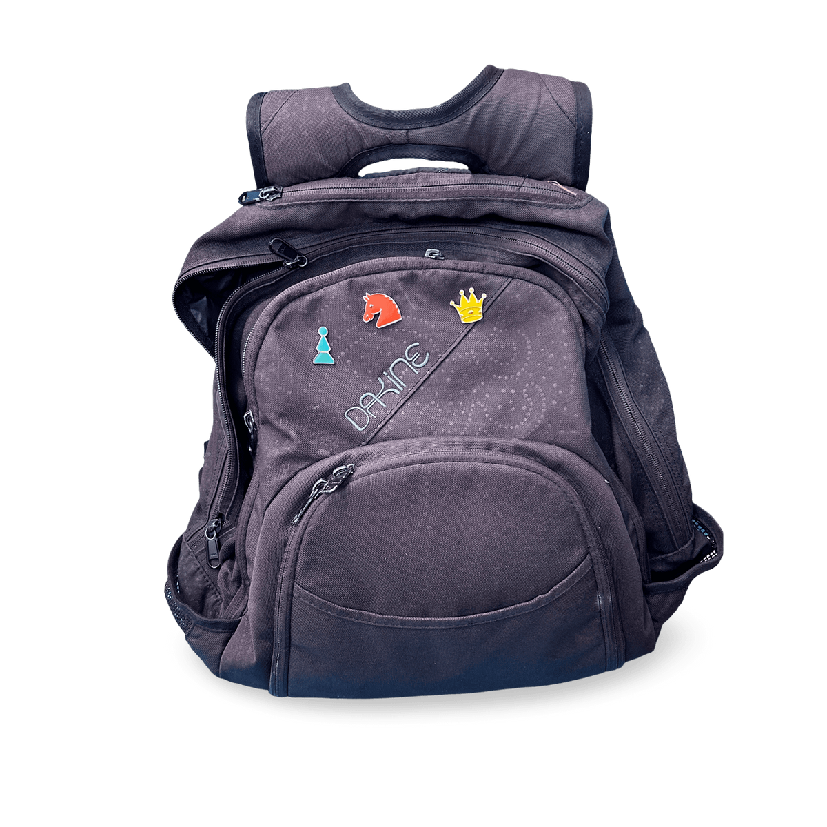 Chess Pin - On Backpack