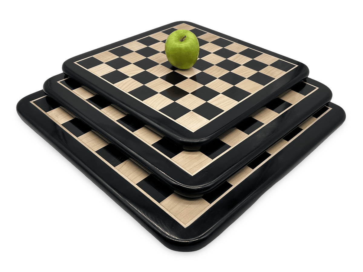 Rex Noir Solid Timber Chessboard Noir