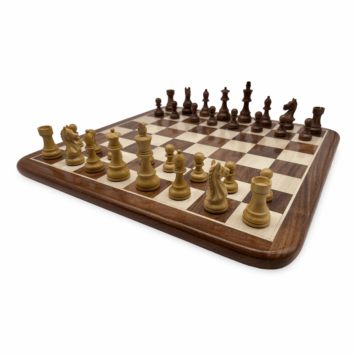 Rex Noir Solid Timber Chessboard Classic