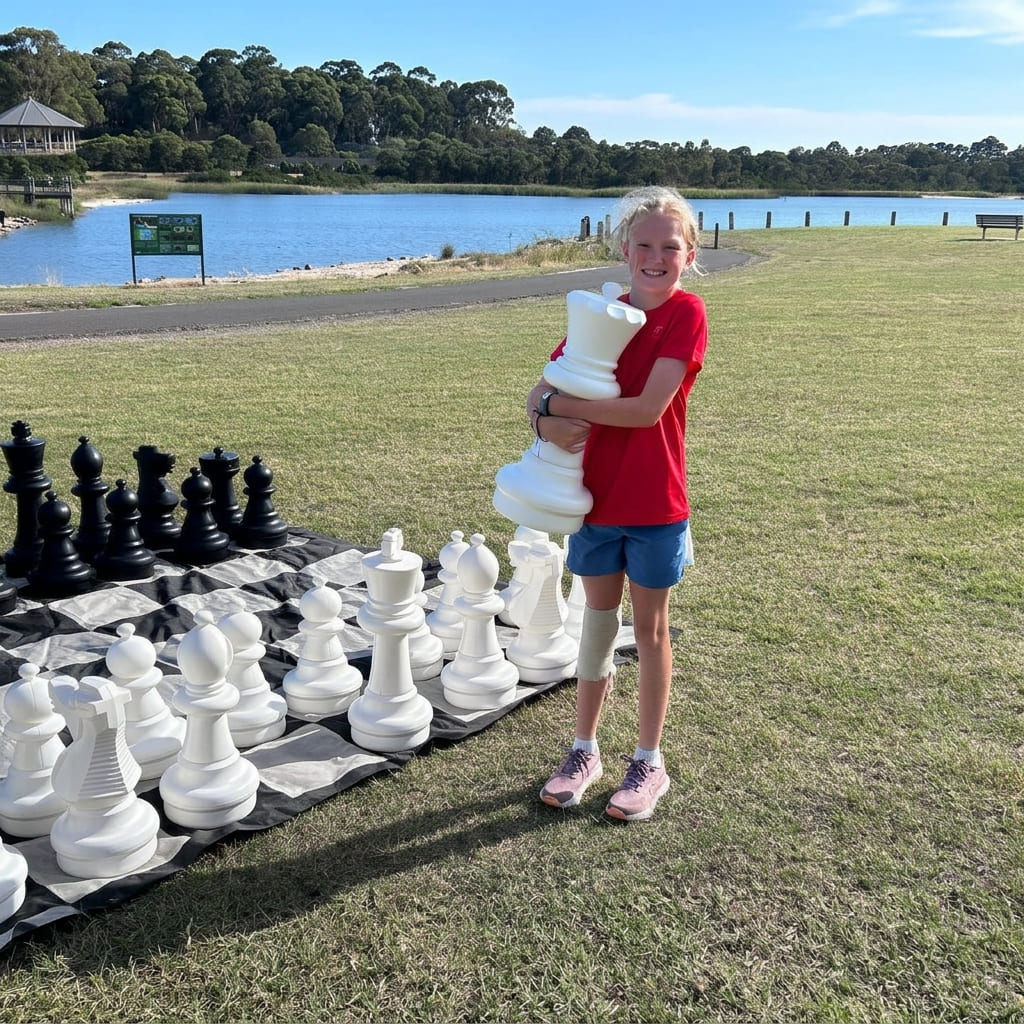 Giant Chess 64cm Giant Chess Outdoor Set (Pieces only)