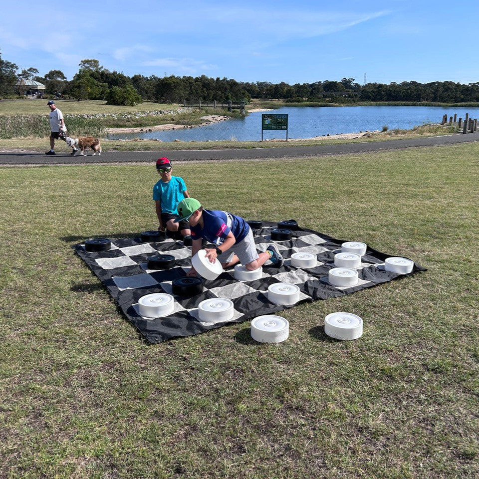 Giant Chess 22cm Giant Checkers Pieces (pieces only)
