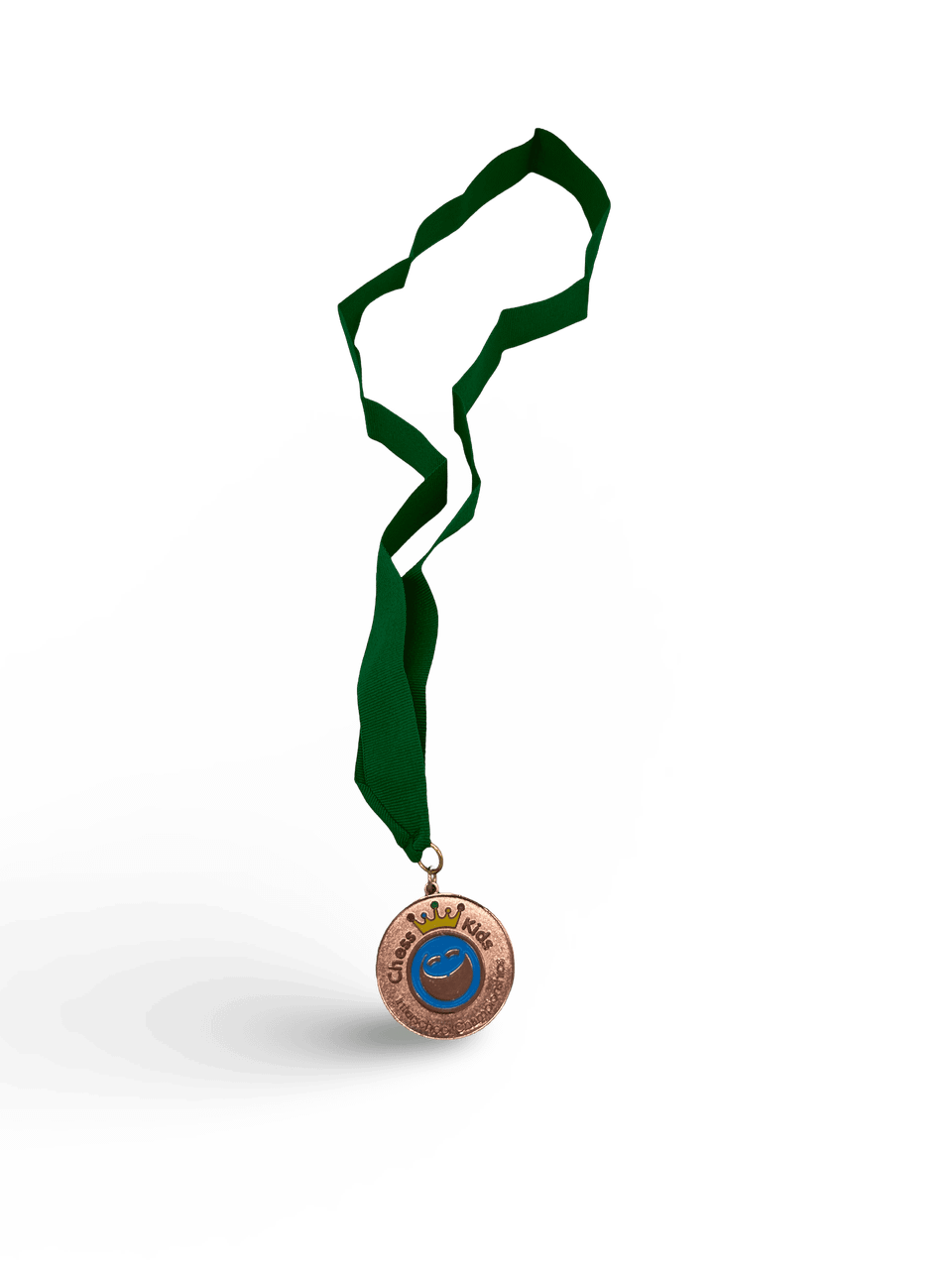 Interschool Medal - Bronze with Green Ribbon