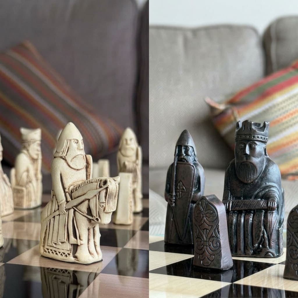 Isle of Lewis Chess Pieces - detail