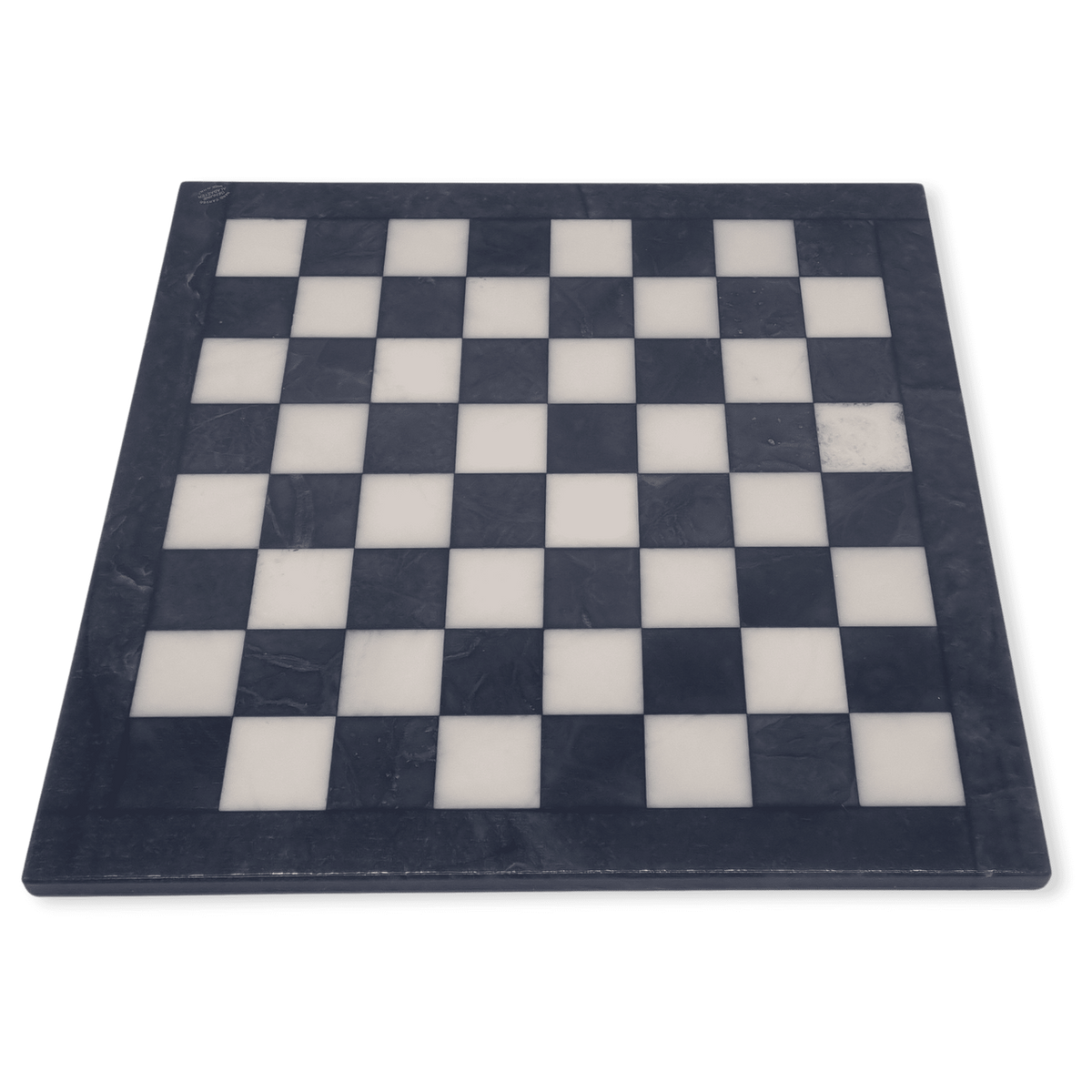 Midnight Pearl Classic Alabaster Chess Board
