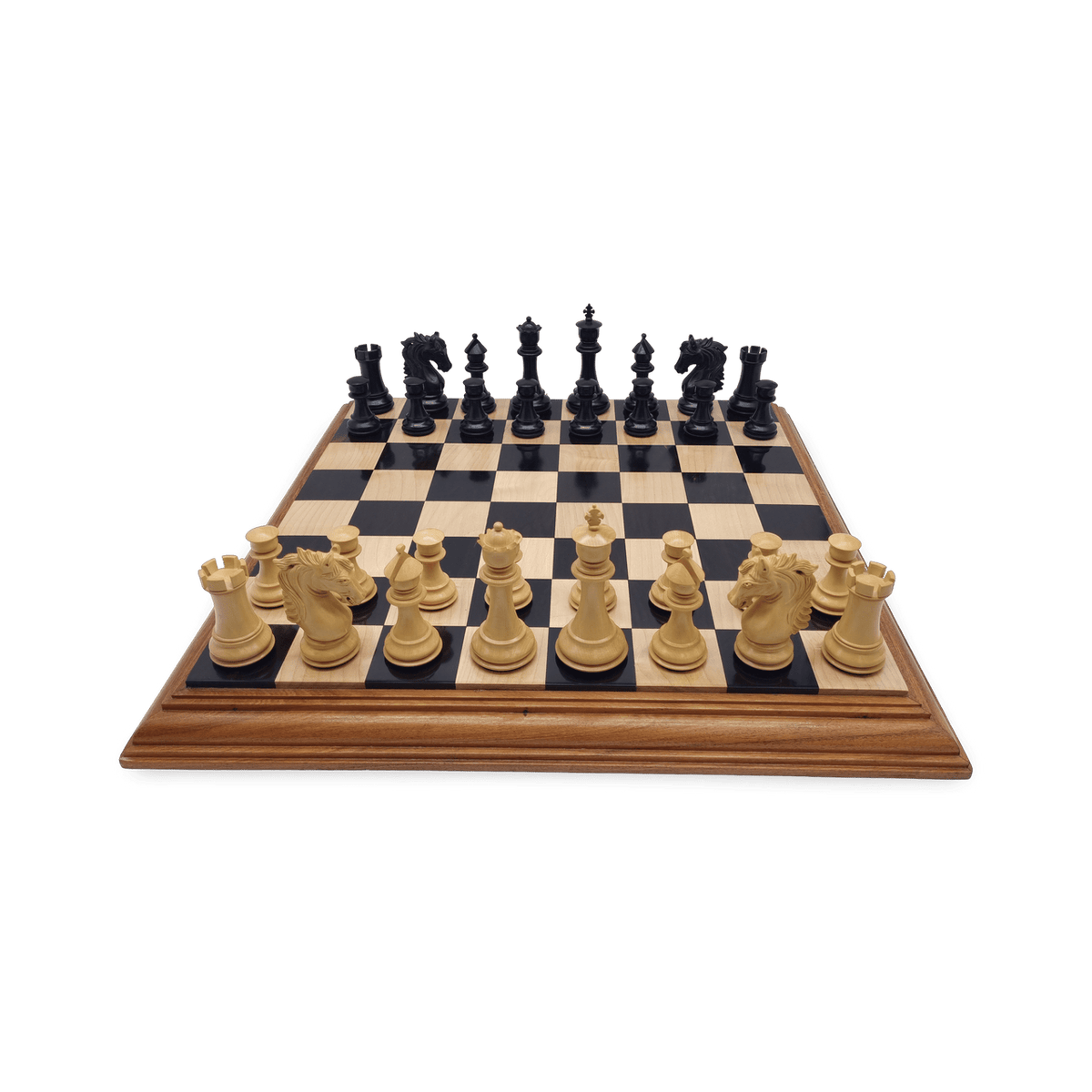 Prague Prestige Chess Set - front view