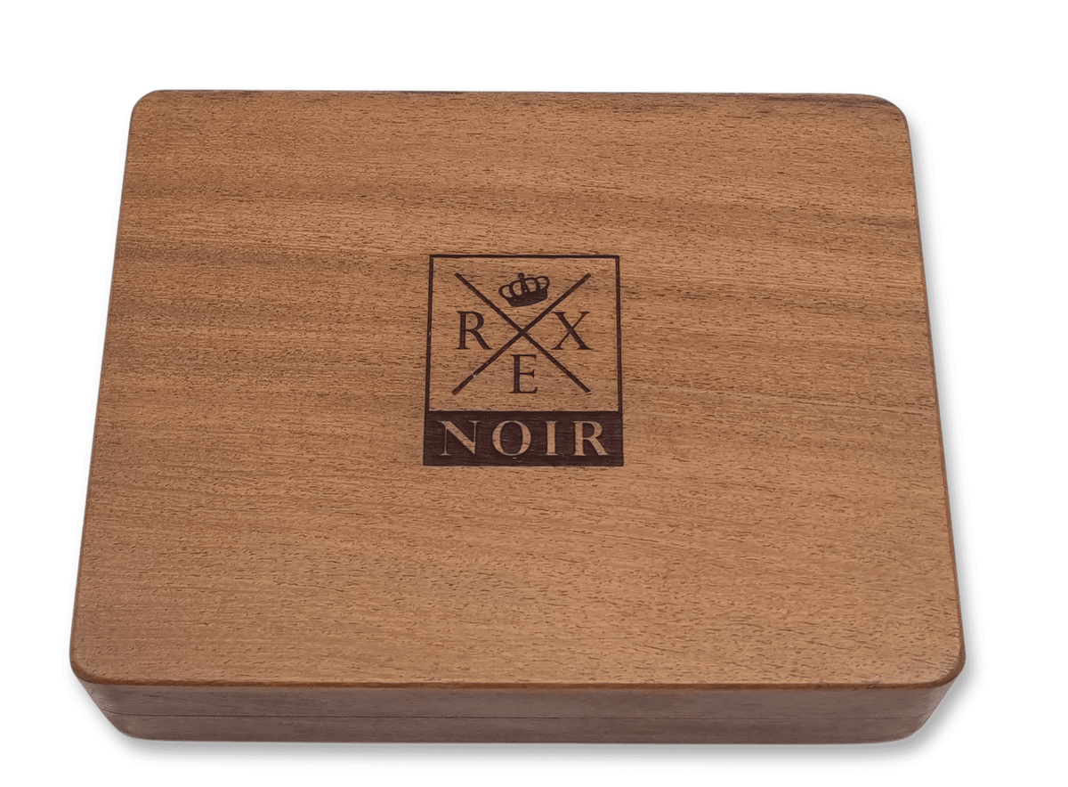Rex Noir Checkers Set with Storage Case - storage only
