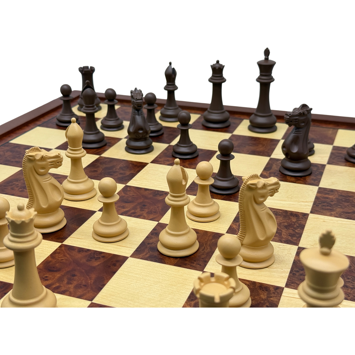 Regal Grand Harmony Storage Chess Set - in play