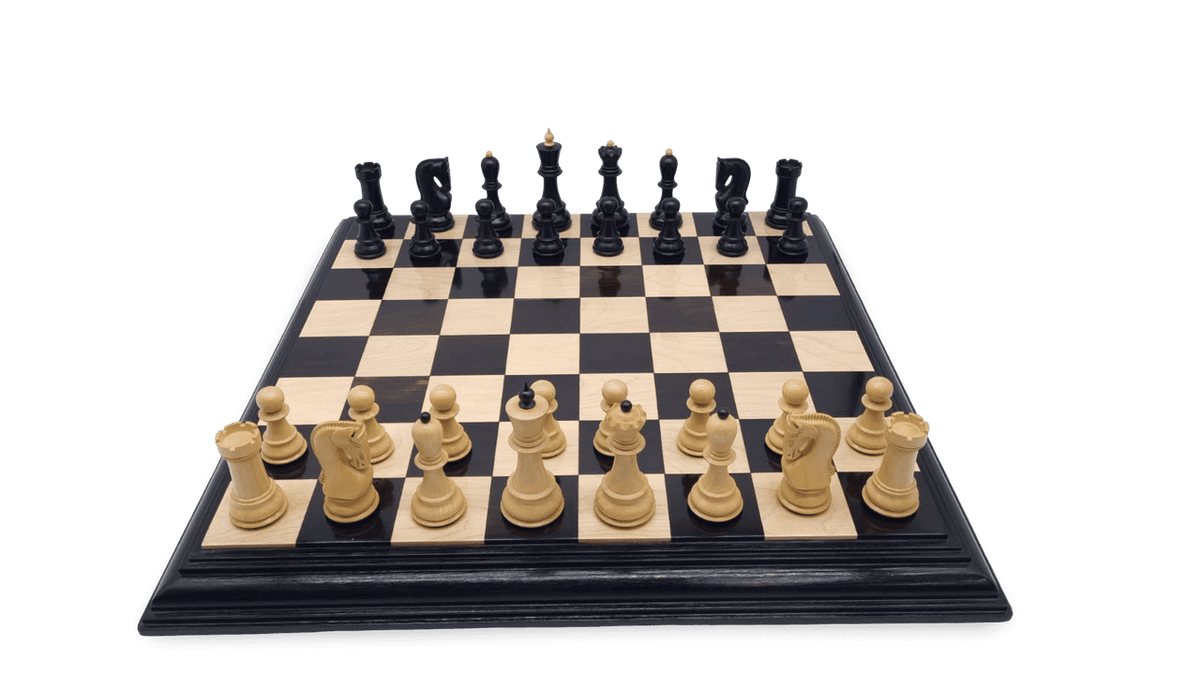 Zagreb Zeal Chess Set - front view