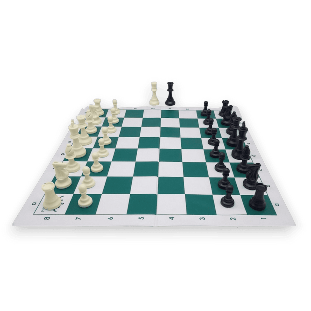 Tournament Chess Set 95mm Single or Double Weighted Pieces with Folding Board