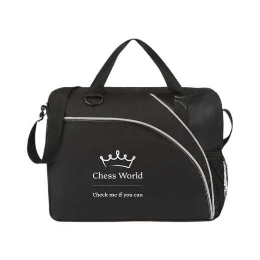 Chess themed laptop bag