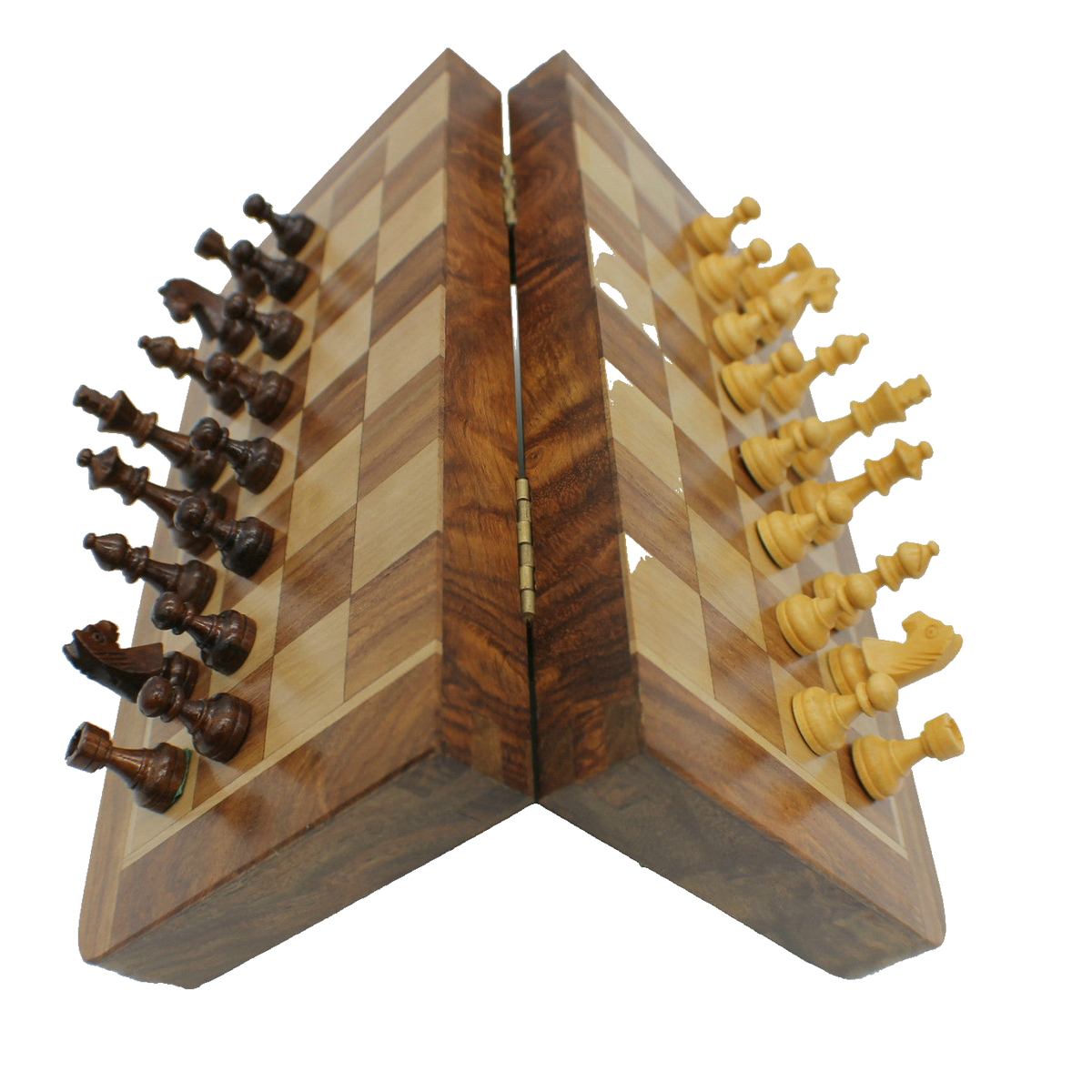 Rex Noir 25cm Flip Magnetic Travel Chess Set (FLI-S-25) folded