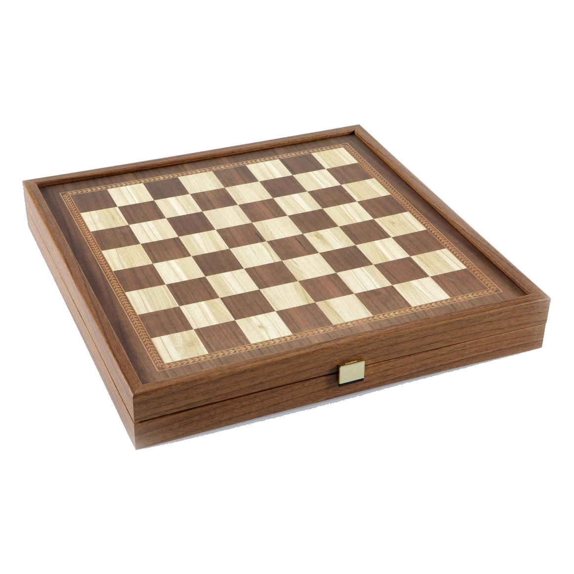 Manopoulos 41cm Classic Style 2in1 Combo Game in Wooden Case, Chess/Backgammon (STP36E) chess board