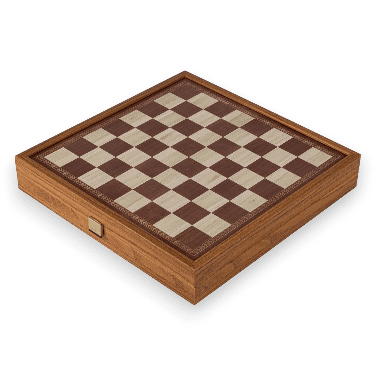 Manopoulos 34cm CLASSIC STYLE 4in1 Combo Chess / Backgammon / Ludo / Snakes board