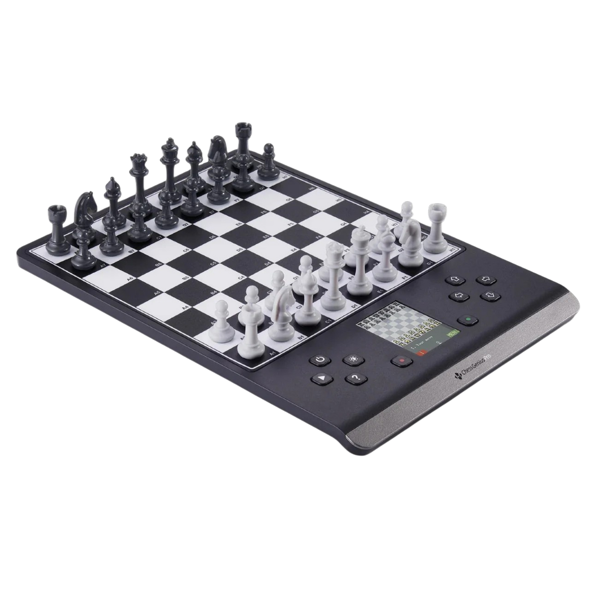 Millennium Chess Genius Pro Model 2024 M815 on the side