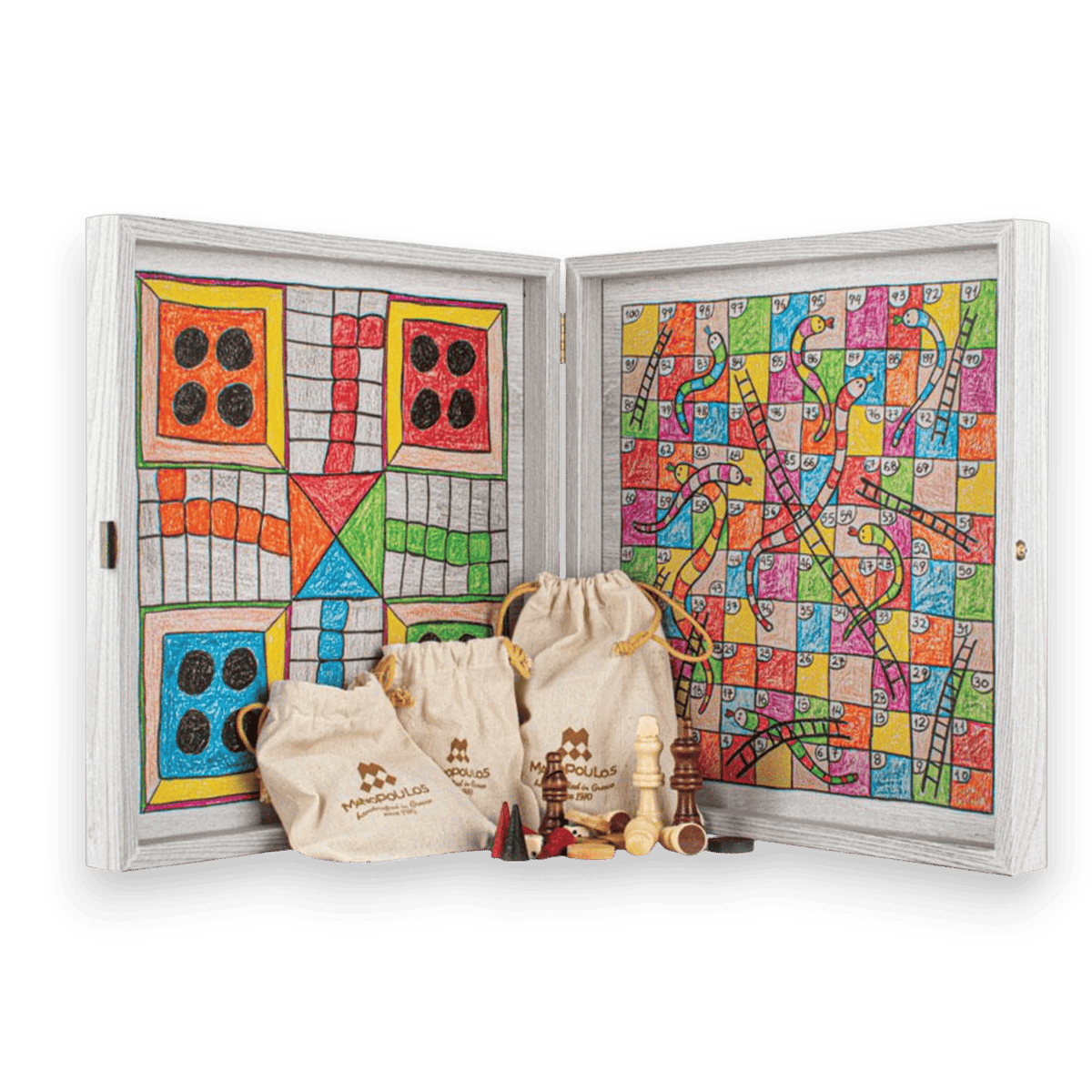 5-in-1 Rainbow Whimsy Game Collection Standard - colourful