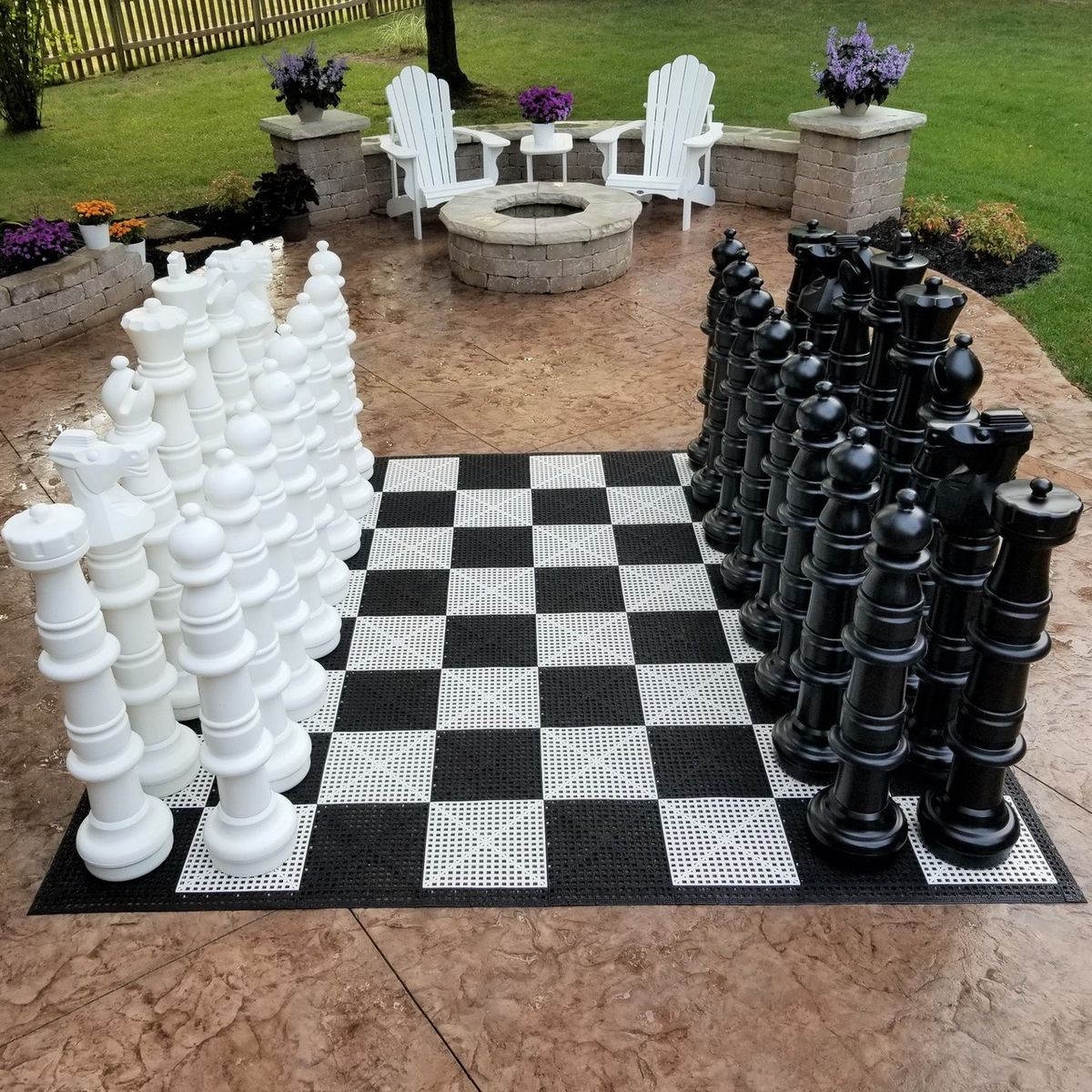 Safety Edges for Giant Chess Board - example