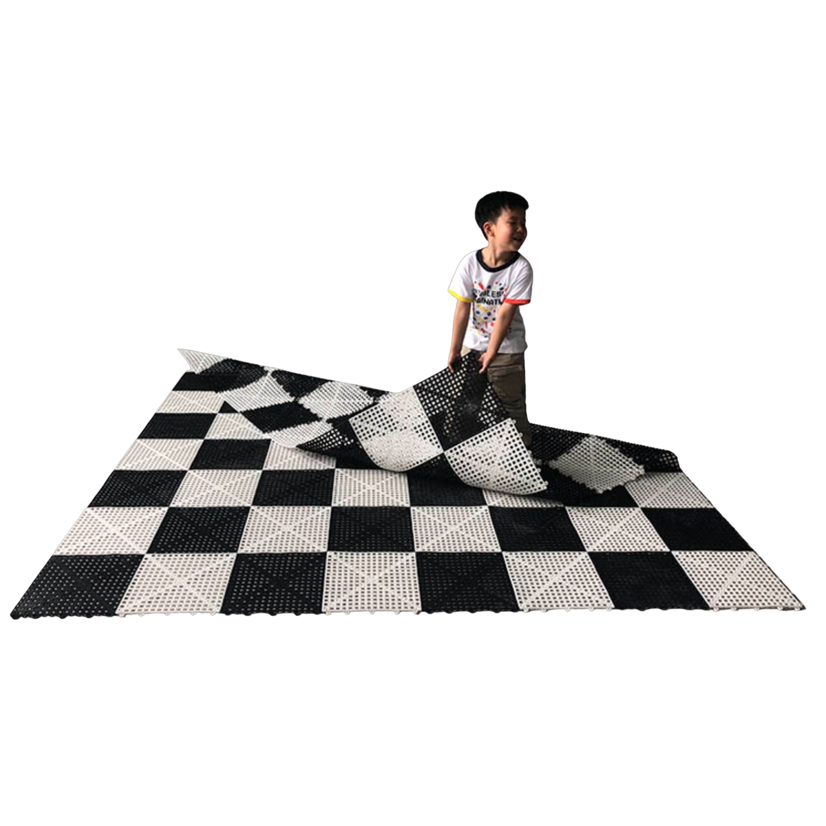 Rubberized Vinyl Chess Board
