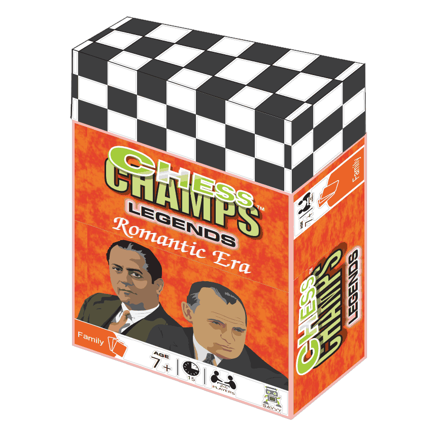 Chess Champs (Romantic Era) - Card Game