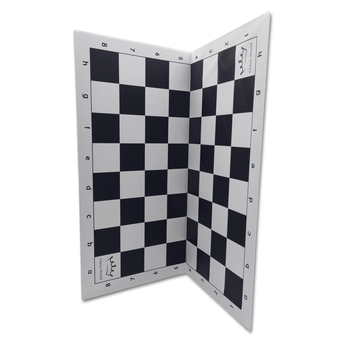 Tournament Chess Set 95mm Double Weighted Pieces with Folding Board (PP963&BB002) black and white