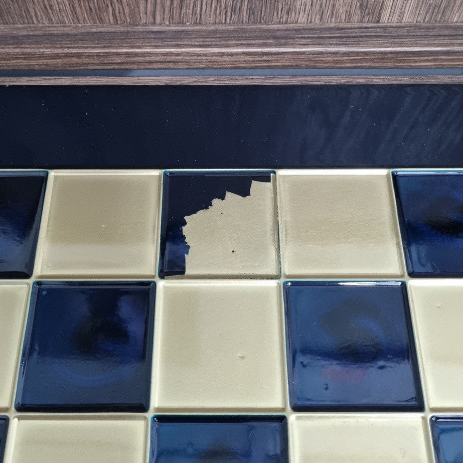 Sapphire Ancient Empire - paint chips - major paint chip on chessboard