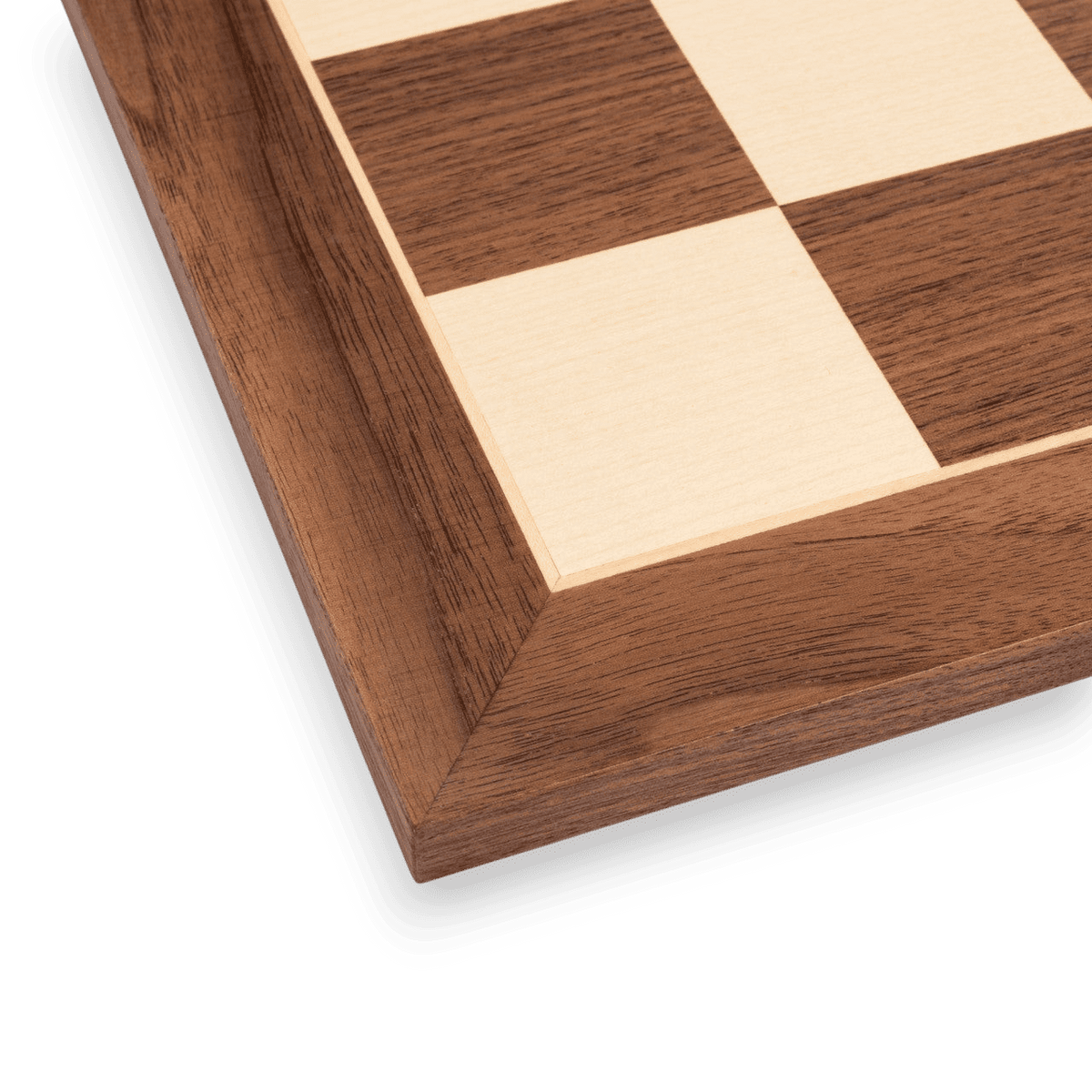 Walnut Chessboard detail