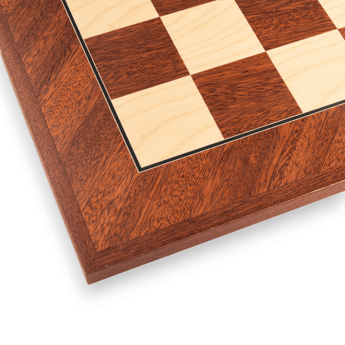 Mahogany Chessboard Deluxe detail