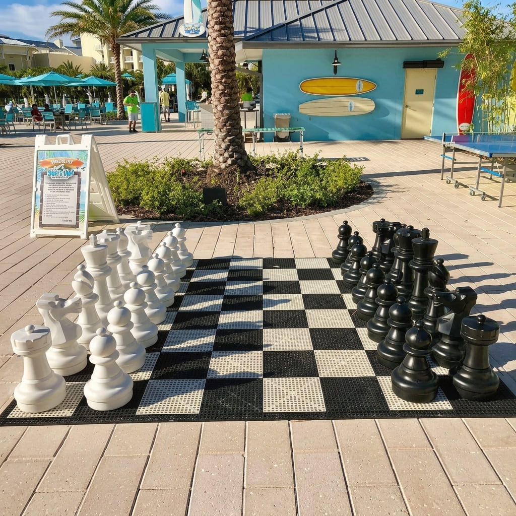 Giant Chess 64cm Giant Chess Outdoor Set (Pieces only)
