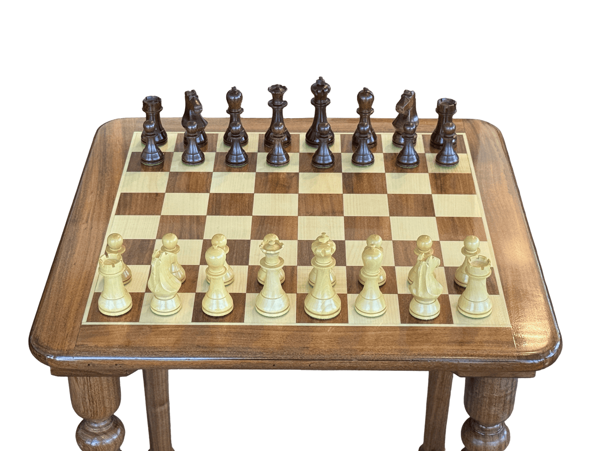 Rex Noir Wooden Chess Table