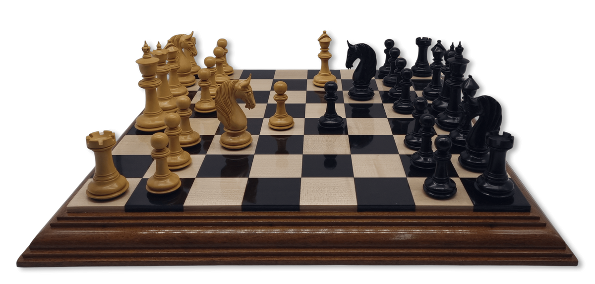Vienna Victory Chess Set - side view