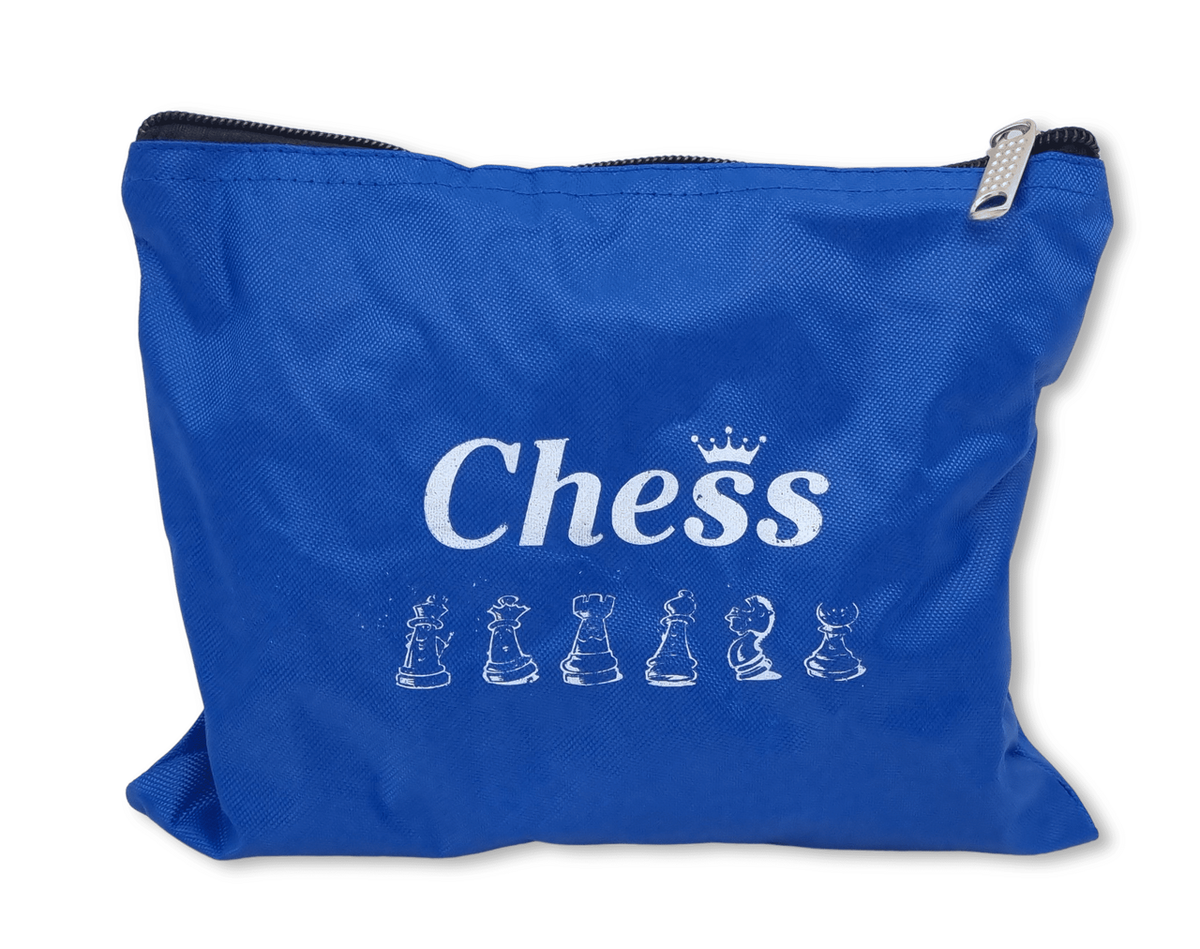Blue Zip-up Storage Bag for Tournament Single Weighted Pieces