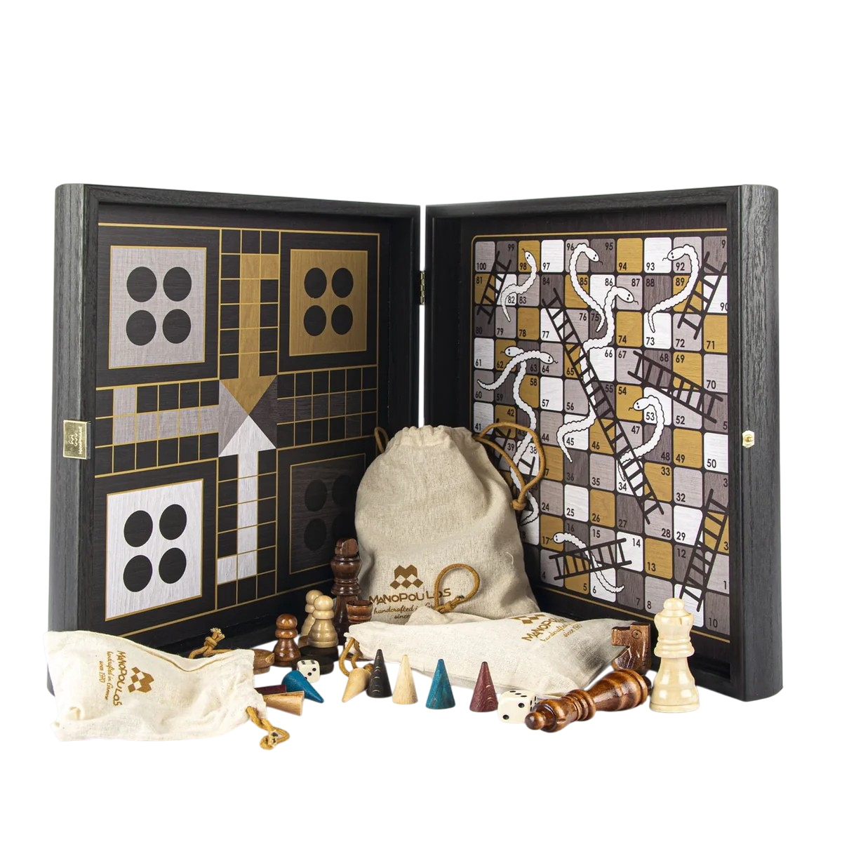 5-in-1 Classic Noir Game Collection Standard - black