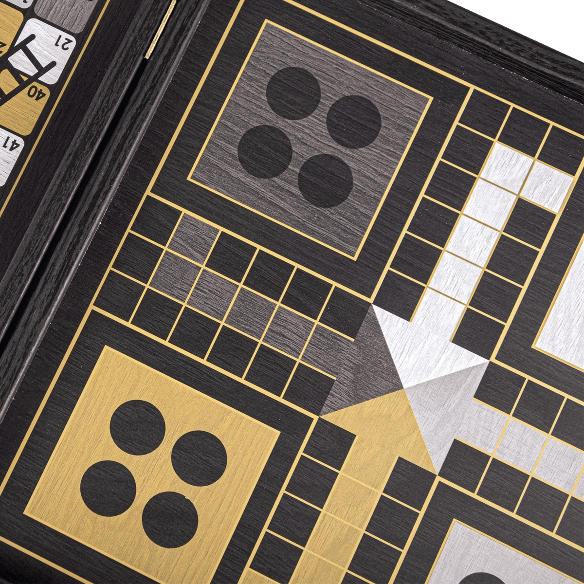 5-in-1 Classic Noir Game Collection Standard - Ludo