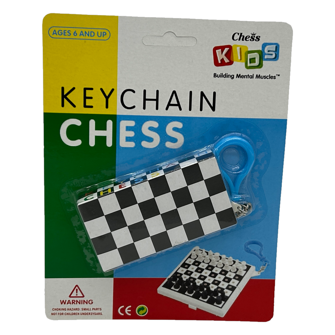 Chess Keychain packaging
