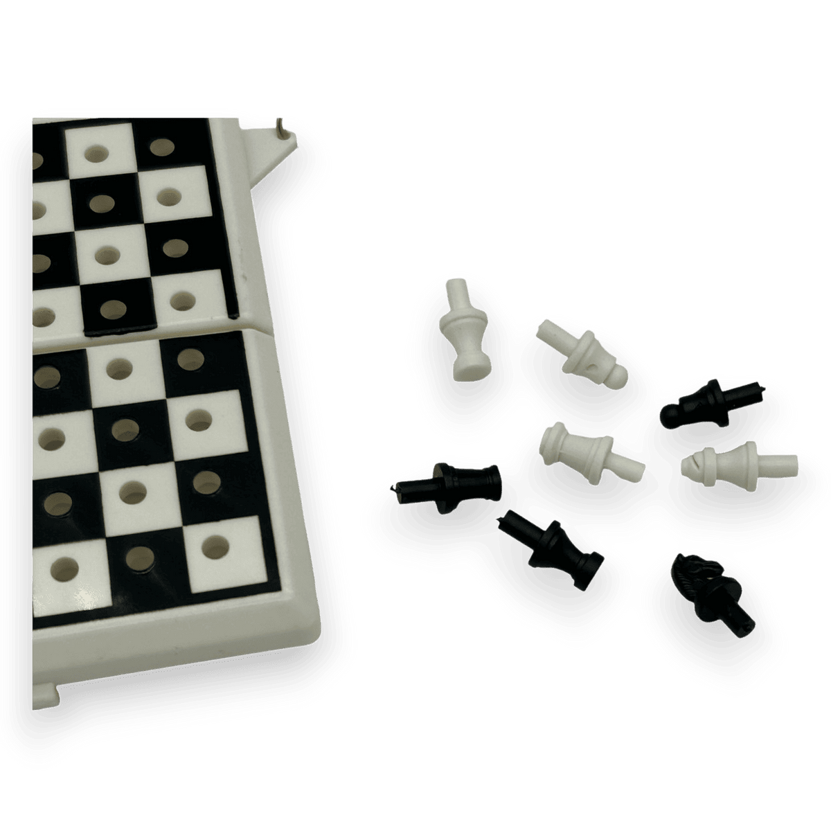 Tiny pieces with pegs