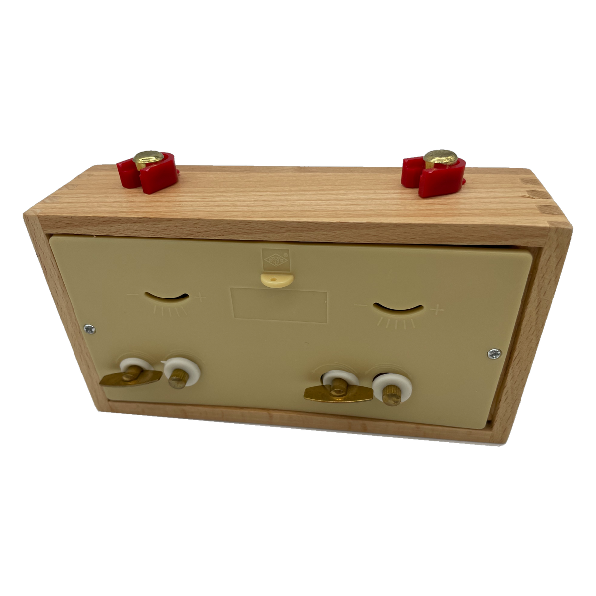 Wooden Analog Chess Clock rear