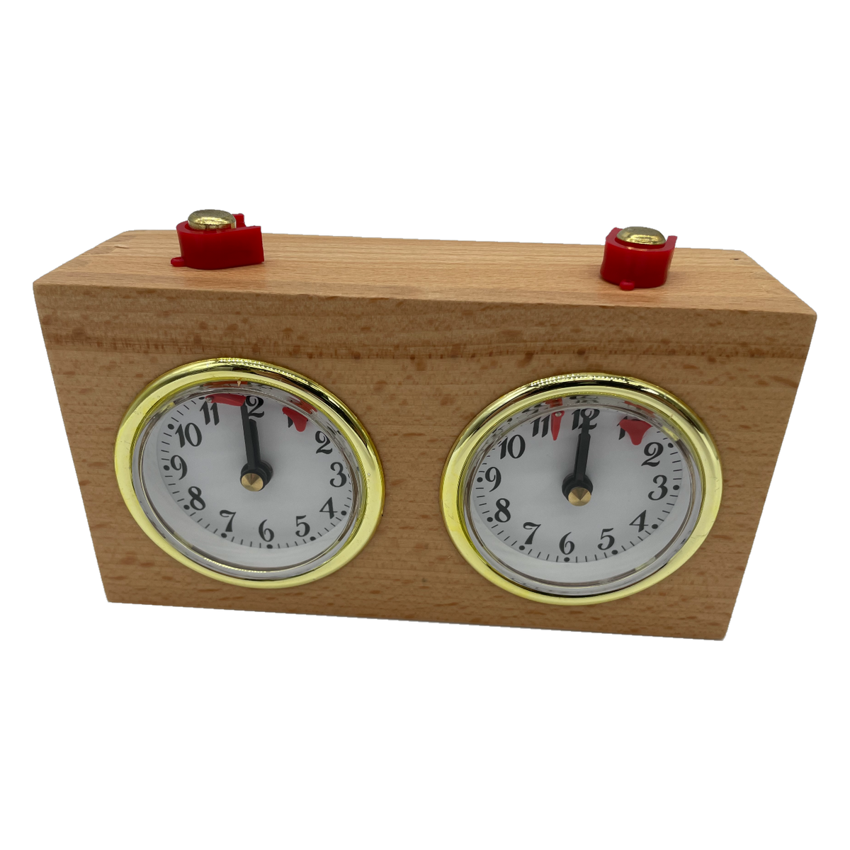 Wooden Analog Chess Clock