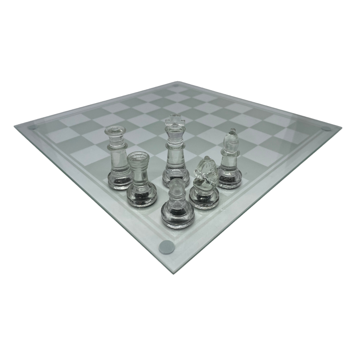 Glass Chess Se clear pieces